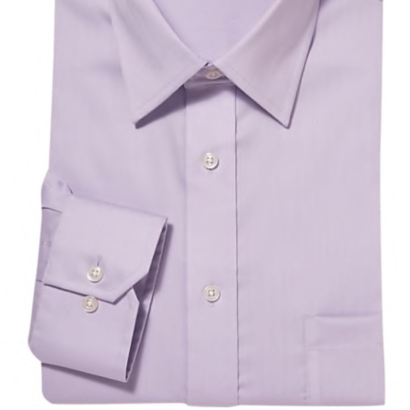 Joseph Abboud Lavender Dress Shirt - Picture 2 of 5